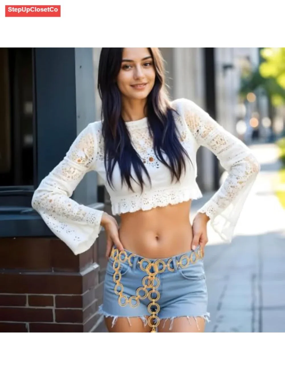 Adjustable Waist Chain Metal Belly Chain Belt